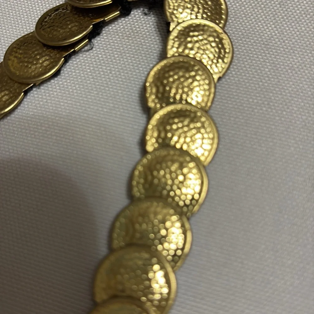 Gold and Silver Coin Belly Dancing Belts - Picture 2 of 6